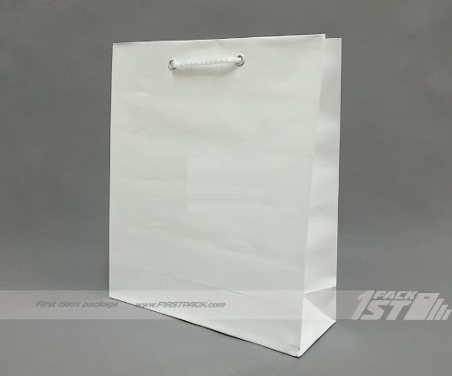 유광코팅 백색쇼핑백24 x 28.5 x 9(100장)